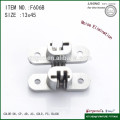 Ball bearing door hinge with damper piece